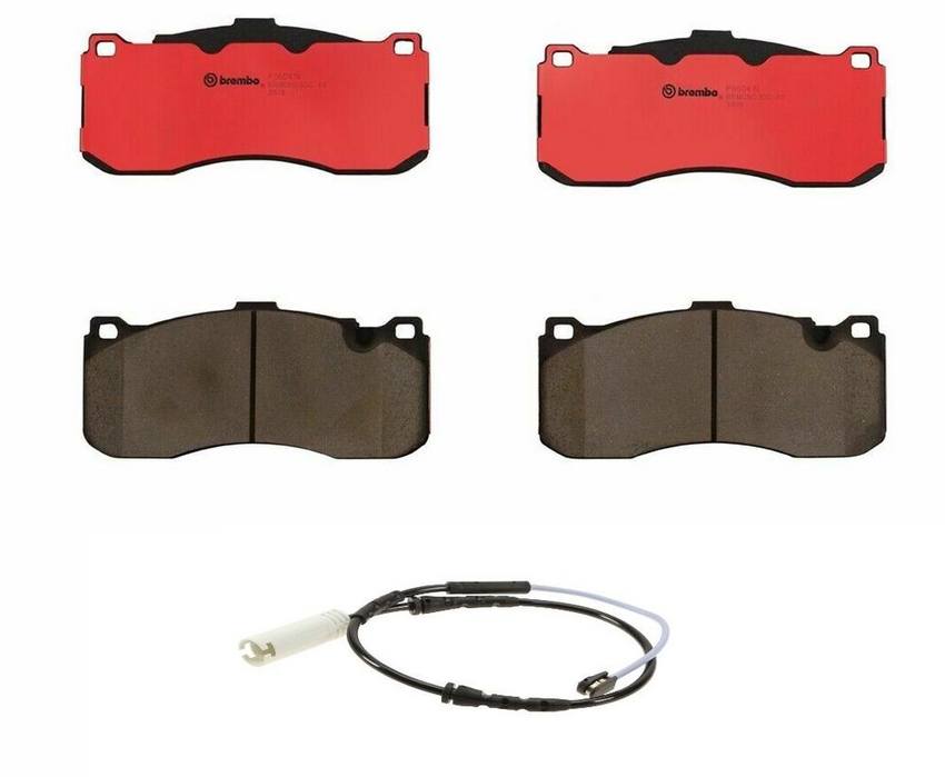 Brembo BMW Brakes Kit - Pads Front (Ceramic) (with Sensor) 34116797860 - Brembo 2707400KIT